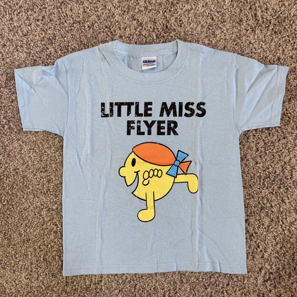 little miss flyer youth size small shirt tee t-shirt cheer
